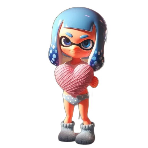 dress, mask, creature, weapon, vaporwave, 3d render, concept art, pixel art transparent PNG cut-out