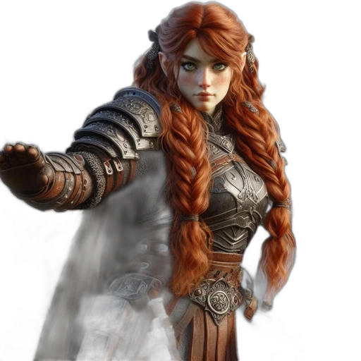 staff, sword, fantasy art, concept art, 3d render, photorealistic, earth tones, female transparent PNG cut-out
