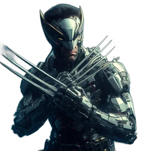 weapon, concept art, comic book art, cyberpunk, 3d render, futuristic, setting, metallic transparent PNG cut-out