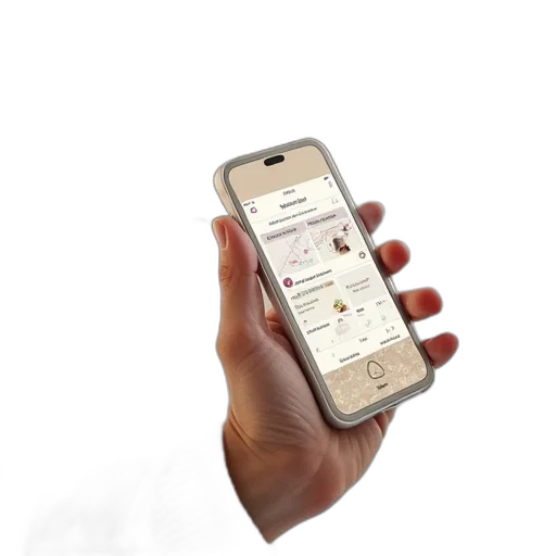 new, mobile, app, kitchen transparent PNG cut-out