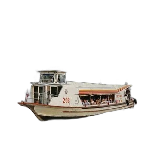 furniture, 3d render, photorealistic, concept art, boat, number, 208, sailing transparent PNG cut-out