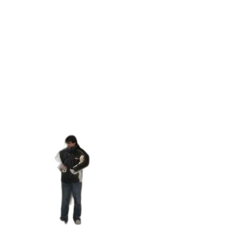 jacket, staff, weapon, sword, 3d render, concept art, pixel art, anime transparent PNG cut-out