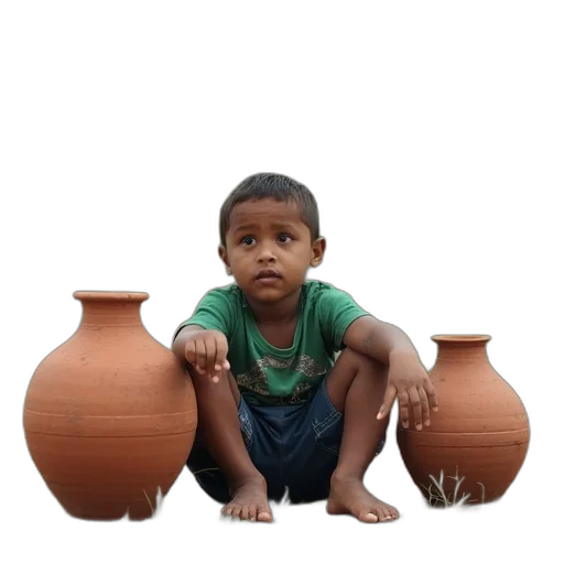 bottle, photorealistic, 3d render, oil painting, pencil sketch, young, boy, sitting transparent PNG cut-out