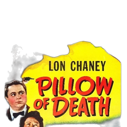 lon, chaney, pillow, death, movie, poster, vibrant, colors transparent PNG cut-out