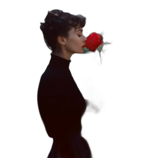 flower, dress, jacket, photorealistic, concept art, pixel art, oil painting, red transparent PNG cut-out