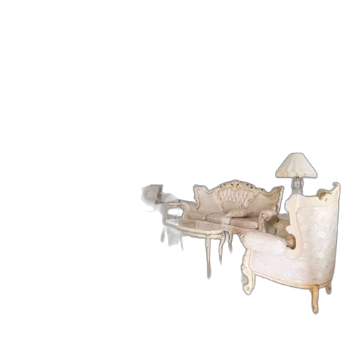 furniture, crown, shoes, mask, 3d render, concept art, photorealistic, underwater transparent PNG cut-out