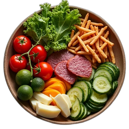 food, raw, meal, formula transparent PNG cut-out