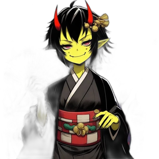 staff, dragon, mask, anime, pixel art, concept art, cartoon, dark transparent PNG cut-out