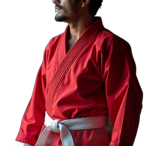 staff, jacket, sword, weapon, photorealistic, 3d render, man, wearing transparent PNG cut-out