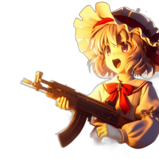 weapon, staff, flower, sword, anime, pixel art, concept art, cartoon transparent PNG cut-out