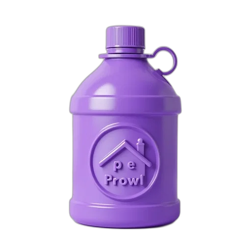 bottle, food, 3d render, vaporwave transparent PNG cut-out