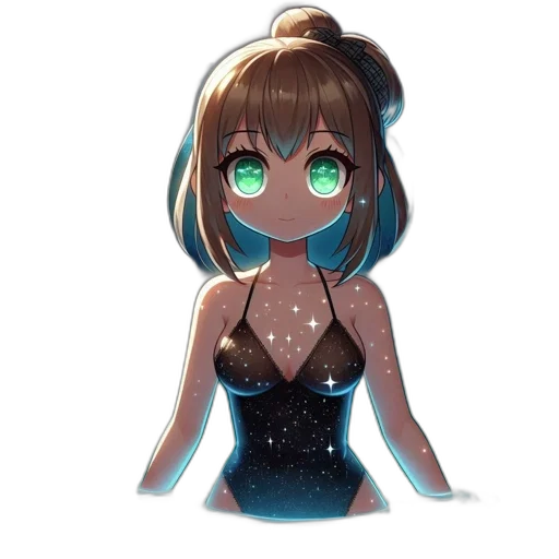 dress, creature, robot, mask, anime, pixel art, cartoon, concept art transparent PNG cut-out
