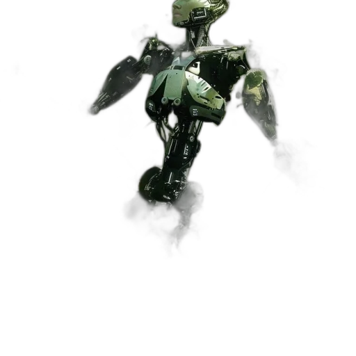 robot, weapon, creature, dragon, concept art, 3d render, comic book art, fantasy art transparent PNG cut-out