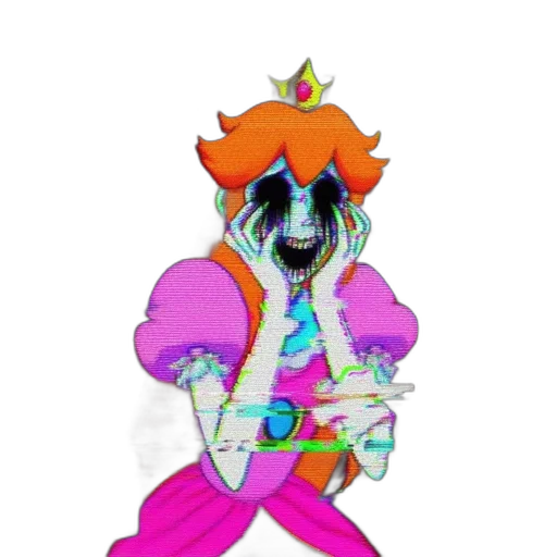 staff, jewelry, crown, mask, vaporwave, concept art, pixel art, cartoon transparent PNG cut-out