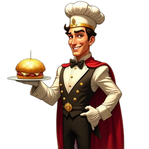 staff, food, crown, concept art transparent PNG cut-out