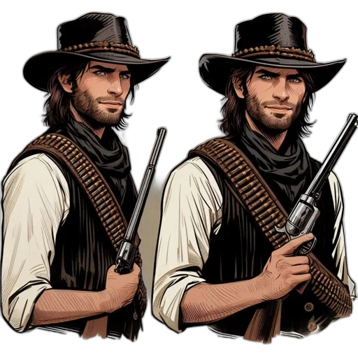 weapon, staff, concept art, comic book art, pixel art, photorealistic, rugged, man transparent PNG cut-out