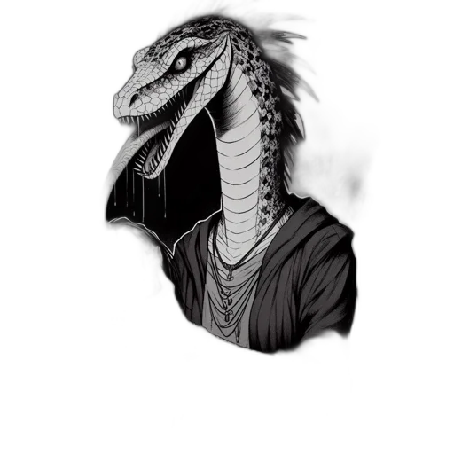 dragon, mask, creature, animal, concept art, fantasy art, photorealistic, pixel art transparent PNG cut-out