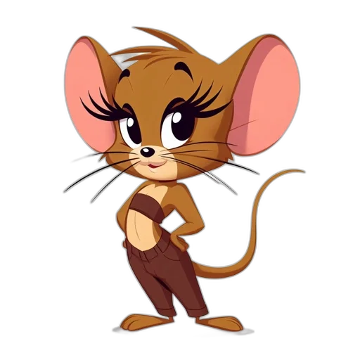 animal, staff, cartoon, concept art, 3d render, photorealistic, anthropomorphic, mouse transparent PNG cut-out