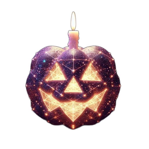 crown, pixel art, 3d render, stylized, pumpkin, futuristic, design, glows transparent PNG cut-out