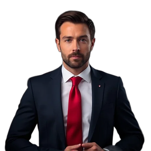 staff, jacket, face, robot transparent PNG cut-out