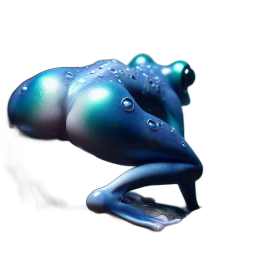 creature, mask, robot, animal, concept art, 3d render, photorealistic, vaporwave transparent PNG cut-out