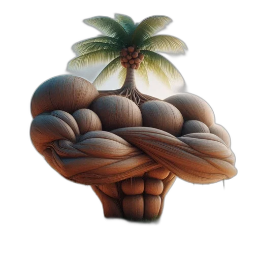 hat, crown, tree, umbrella, photorealistic, 3d render, concept art, oil painting transparent PNG cut-out