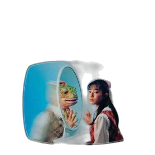 furniture, mask, hat, umbrella, vaporwave, photorealistic, 3d render, concept art transparent PNG cut-out