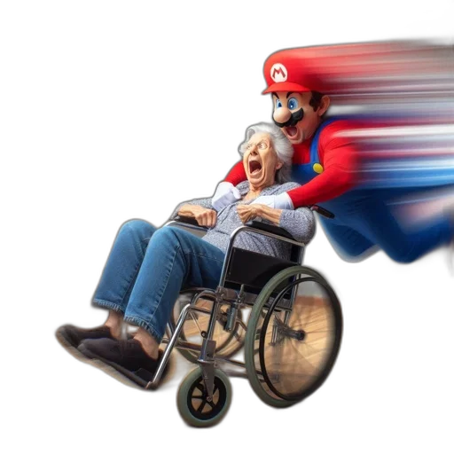 car, weapon, hair, concept art, 3d render, pixel art, photorealistic, elderly transparent PNG cut-out