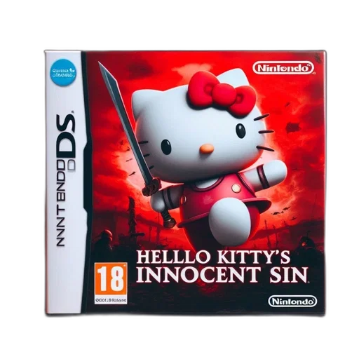 weapon, parody, game, hello, kitty, innocent, sin, nintendo transparent PNG cut-out