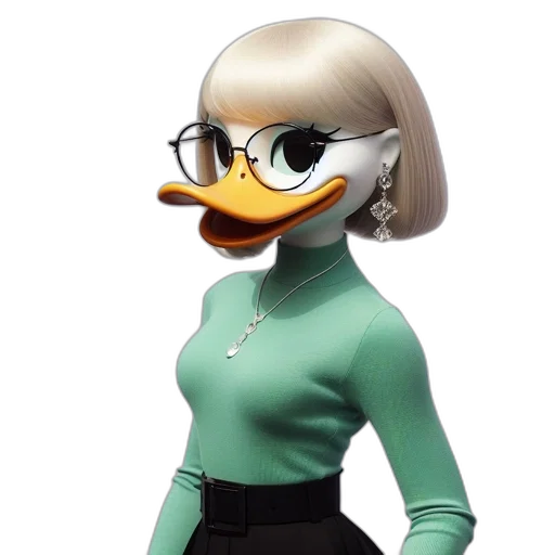 animal, staff, jacket, mask, 3d render, cartoon, concept art, photorealistic transparent PNG cut-out