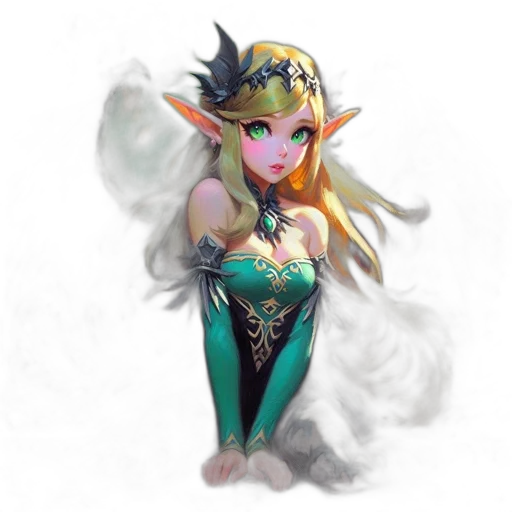 dragon, dress, staff, mask, fantasy art, concept art, pixel art, 3d render transparent PNG cut-out