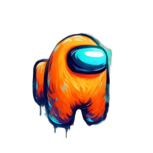 creature, robot, jacket, mask, concept art, pixel art, fantasy art, watercolor transparent PNG cut-out