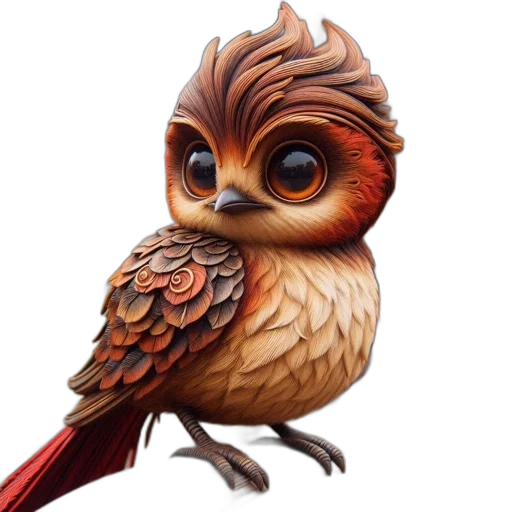 animal, creature, staff, face, concept art, fantasy art, photorealistic, 3d render transparent PNG cut-out
