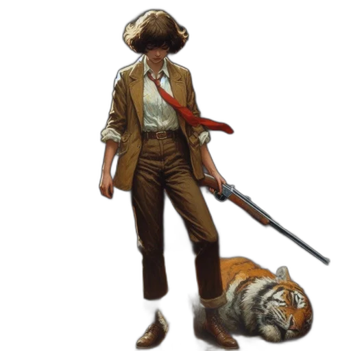 staff, animal, hat, weapon, concept art, pixel art, fantasy art, comic book art transparent PNG cut-out