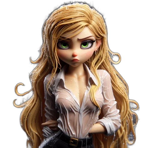 3d render, cartoon, photorealistic, fantasy art transparent PNG cut-out