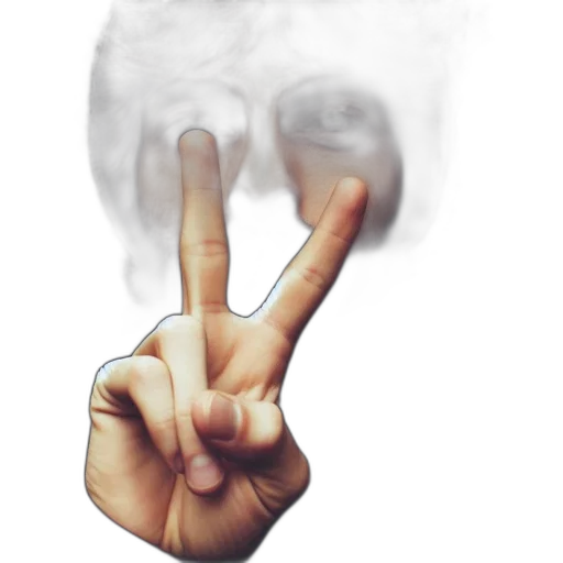 face, mask, weapon, photorealistic, 3d render, vaporwave, pixel art, close-up transparent PNG cut-out