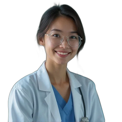 staff, face, photorealistic, oil painting transparent PNG cut-out