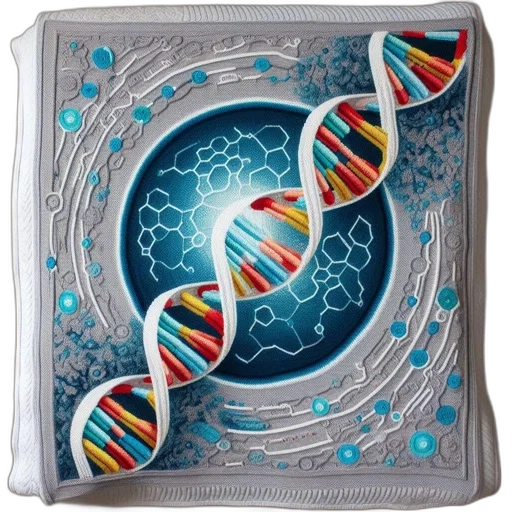 jewelry, dna, helix, design, featuring, vivid, colors, abstract transparent PNG cut-out