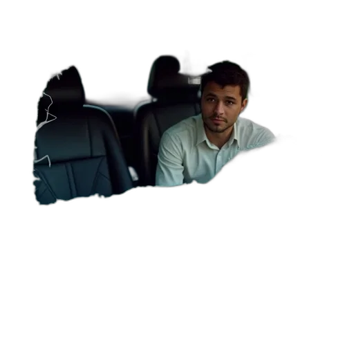 car, jacket, face, staff, concept art, photorealistic, pixel art, outer space transparent PNG cut-out