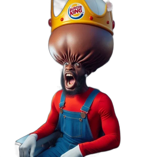 crown, creature, food, animal, concept art, 3d render, photorealistic, comic book art transparent PNG cut-out