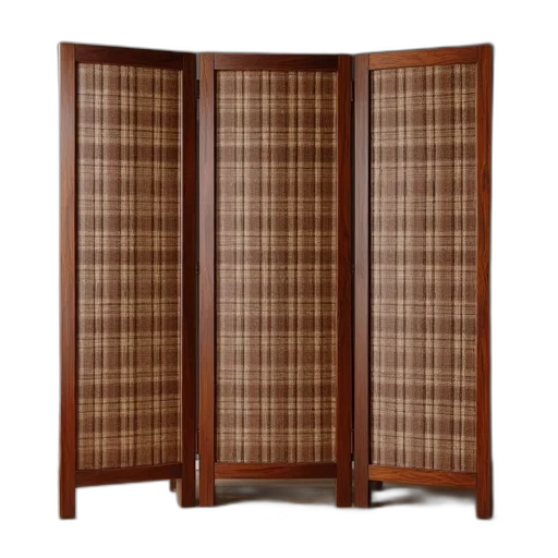 furniture, dress, screen, room, divider, solid, walnut, color transparent PNG cut-out