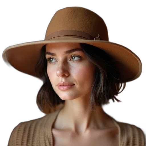 hat, crown, face, jewelry, photorealistic, 3d render, oil painting, earth tones transparent PNG cut-out