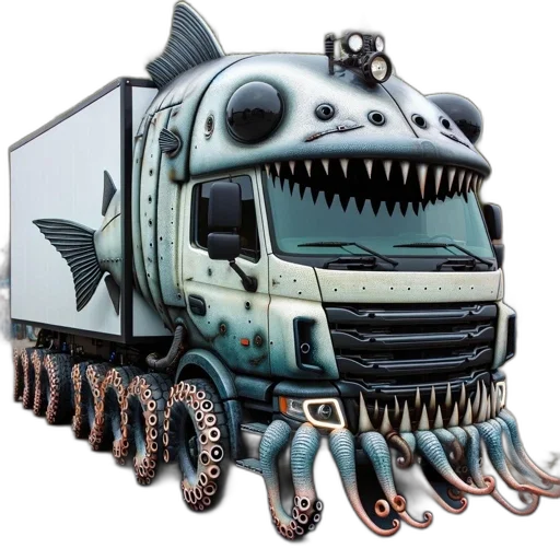 robot, weapon, creature, animal, concept art, 3d render, photorealistic, fantasy art transparent PNG cut-out