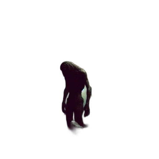 creature, animal, hair, robot, 3d render, concept art, pixel art, vaporwave transparent PNG cut-out