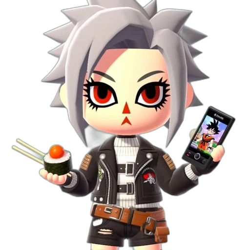 weapon, food, concept art, pixel art, 3d render, cyberpunk, character, spiky transparent PNG cut-out