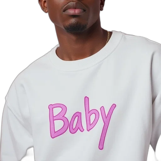jacket, face, vaporwave, photorealistic, man, wearing, white, sweatshirt transparent PNG cut-out