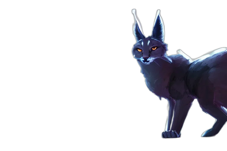 staff, animal, creature, concept art transparent PNG cut-out