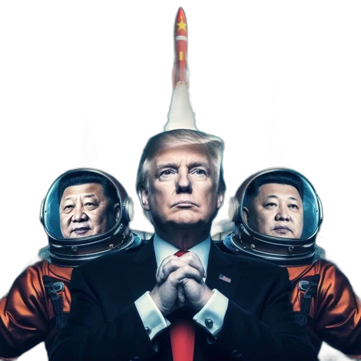 staff, weapon, hat, crown, concept art, outer space, fire, three transparent PNG cut-out