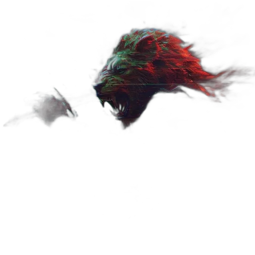 hair, dragon, animal, creature, concept art, photorealistic, fantasy art, 3d render transparent PNG cut-out