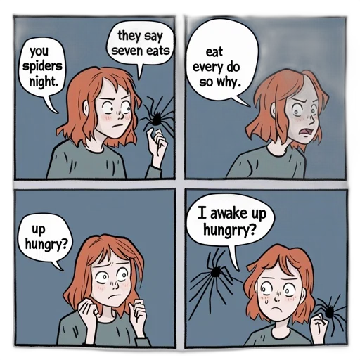 hair, cartoon, comic book art, fire, four-panel, comic, strip, featuring transparent PNG cut-out